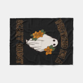 Tu so, als wäre ich ein Beängstigendes Ghost Hallo Fleecedecke (Vorderseite (Horizontal))
