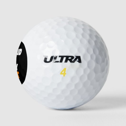 Tu so, als wäre ich ein Beängstigendes Halloween-K Golfball (Logo)