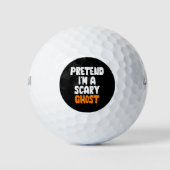 Tu so, als wäre ich ein Beängstigendes Halloween-K Golfball (Vorderseite)