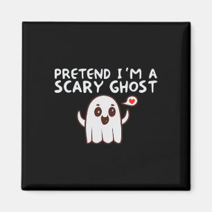 Tu so, als wäre ich ein Beängstigendes Halloween-K Magnet
