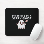 Tu so, als wäre ich ein Beängstigendes Halloween-K Mousepad (Mit Mouse)