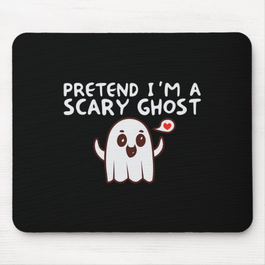 Tu so, als wäre ich ein Beängstigendes Halloween-K Mousepad (Vorne)