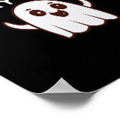 Tu so, als wäre ich ein Beängstigendes Halloween-K Poster (Ecke)