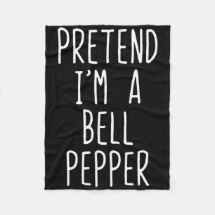 Tu so, als wäre ich ein Bell Pepper-Kostüm Hallowe Fleecedecke