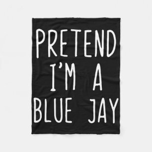Tu so, als wäre ich ein blaues Jay-Kostüm Hallowee Fleecedecke