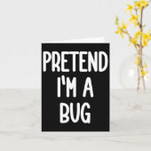 Tu so, als wäre ich ein Bug-Kostüm Karte (Gelbe Blume)