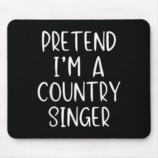 Tu so, als wäre ich ein Country Sänger Kostüm Hall Mousepad (Vorne)