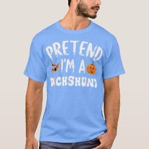 Tu so, als wäre ich ein Dackel Halloween-Kostüm Mä T-Shirt