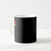 Tu so, als wäre ich ein Dalmatiner Fun Lazy Hallow Kaffeetasse (Vorderseite Links)