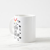 Tu so, als wäre ich ein Dalmatiner Halloween-Kostü Kaffeetasse (Vorderseite Links)