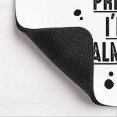 Tu so, als wäre ich ein Dalmatiner Halloween-Kostü Mousepad (Ecke)