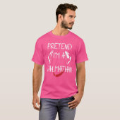 Tu so, als wäre ich ein Dalmatiner-Kostüm-Hallowee T-Shirt (Vorne ganz)