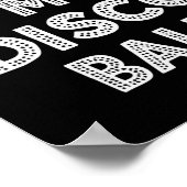 Tu so, als wäre ich ein Disco-Byll-Hallowen-Kostüm Poster (Ecke)