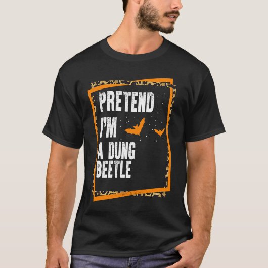 Tu so, als wäre ich ein Dung Beetle Easy Lazy Hall T-Shirt (Vorderseite)