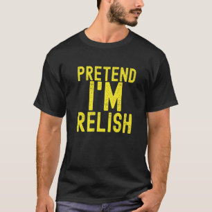 Tu so, als wäre ich ein entspanntes Halloween-Kost T-Shirt