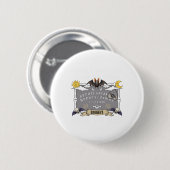 Tu so, als wäre ich ein Eraser Funny Lazy Hallowee Button (Vorne & Hinten)