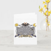 Tu so, als wäre ich ein Eraser Funny Lazy Hallowee Karte (Gelbe Blume)