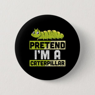 Tu so, als wäre ich ein Erwachsenenkind Halloween- Button