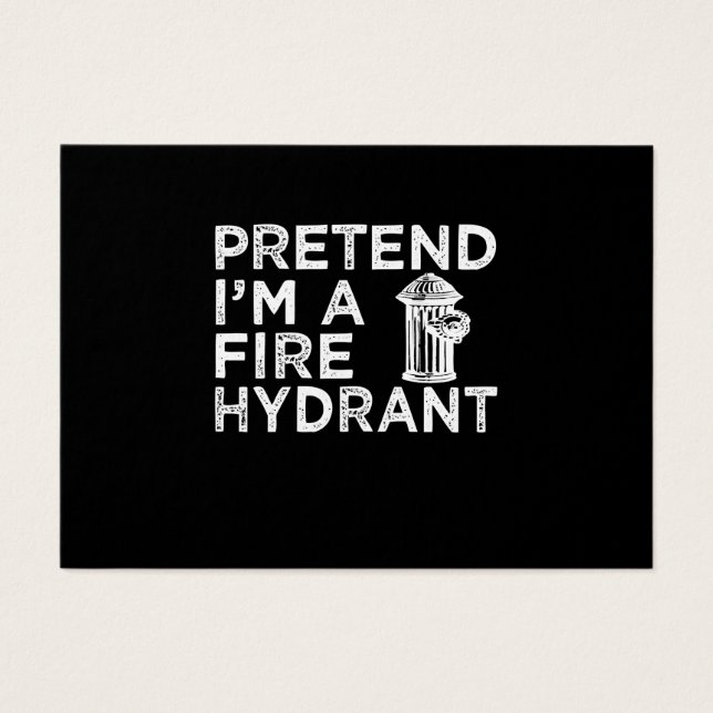 Tu so, als wäre ich ein Feuerwehrmittel | Funny Fi (Vorderseite)