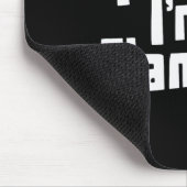 Tu so, als wäre ich ein Flamingo-Hallowen-Kostüm Mousepad (Ecke)
