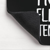 Tu so, als wäre ich ein Flugbegleiter für Kostümfa Mousepad (Ecke)