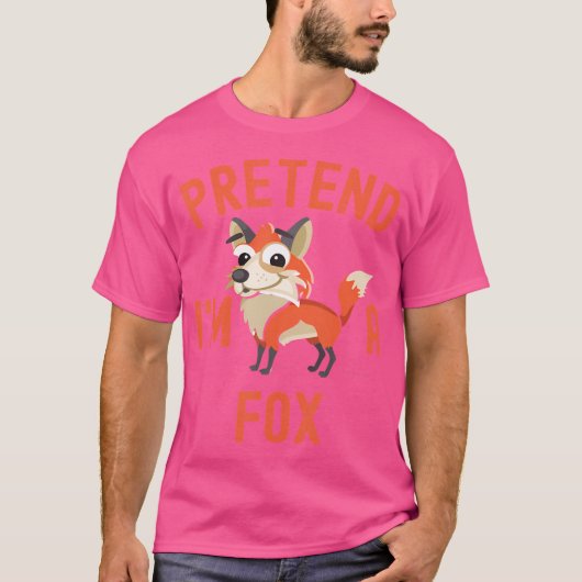 Tu so, als wäre ich ein Foxlazy Halloween T-Shirt (Vorderseite)