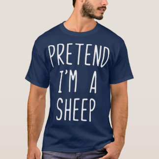 Tu so, als wäre ich ein Frauenkleid Halloween Lazy T-Shirt