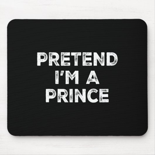 Tu so, als wäre ich ein fürstlich-lazy-Halloween-K Mousepad (Vorne)
