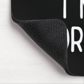 Tu so, als wäre ich ein Gabelstapler-Matching-Kost Mousepad (Ecke)