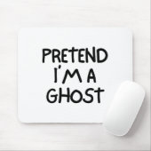 Tu so, als wäre ich ein Geist lustig Lazy Easy Hal Mousepad (Mit Mouse)