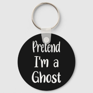 Tu so, als wäre ich ein Gespenst-Kostüm Halloween  Schlüsselanhänger