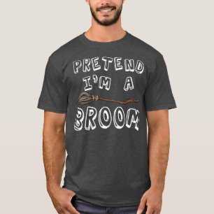 Tu so, als wäre ich ein glänzendes Halloween-Kostü T-Shirt