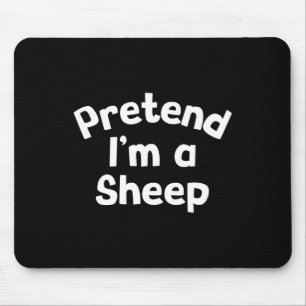 Tu so, als wäre ich ein haarfunny Fazy Halloween-K Mousepad