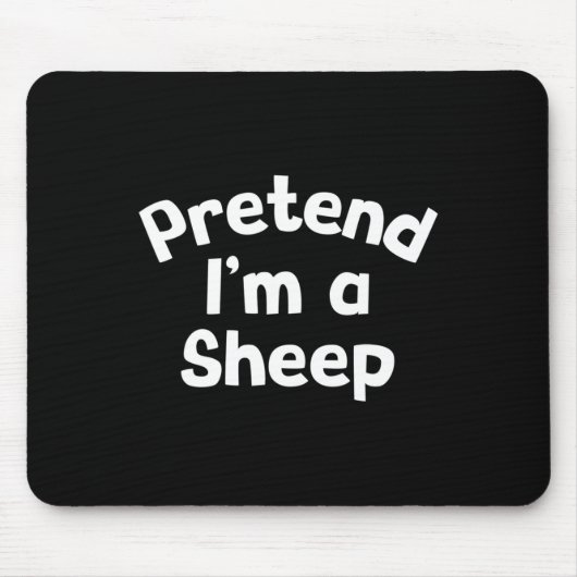 Tu so, als wäre ich ein haarfunny Fazy Halloween-K Mousepad (Vorne)
