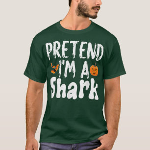 Tu so, als wäre ich ein haariges Halloween-Kostüm- T-Shirt