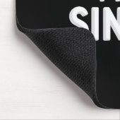 Tu so, als wäre ich ein Halloween-Sängerkostüm Mousepad (Ecke)