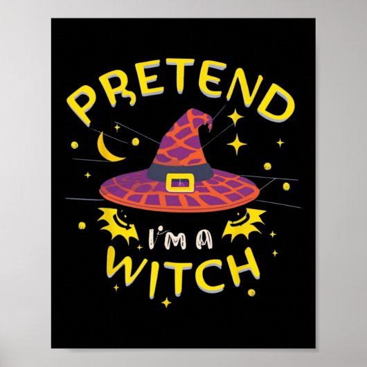 Tu so, als wäre ich ein Hexenghost-Kostüm Poster (Vorne)