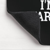 Tu so, als wäre ich ein Hexenmeister-Lazy-Hallowee Mousepad (Ecke)