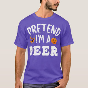 Tu so, als wäre ich ein HirschHalloween-Kostüm Män T-Shirt