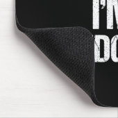 Tu so, als wäre ich ein Igel Kostüm Funny Lazy Hal Mousepad (Ecke)