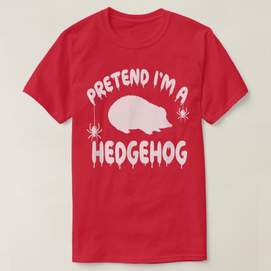 Tu so, als wäre ich ein Igel - Spooky Niedlich T-Shirt (Design vorne)