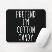 Tu so, als wäre ich ein kantinenfarbenes Halloween Mousepad (Mit Mouse)