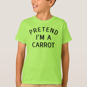 Tu so, als wäre ich ein Karottenlustiges Halloween T-Shirt
