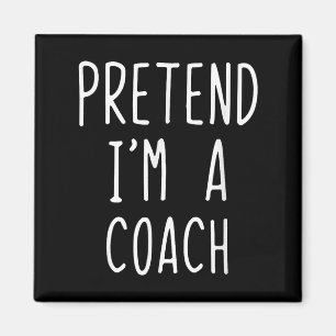 Tu so, als wäre ich ein Kostüm Halloween Funny Laz Magnet