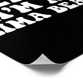 Tu so, als wäre ich ein Lima-Bean - einzigartiges Poster (Ecke)