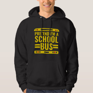 Tu so, als wäre ich ein lustiger, fauler Halloween Hoodie