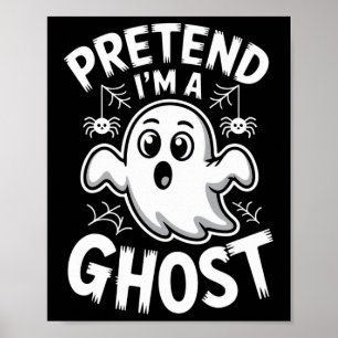 Tu so, als wäre ich ein lustiges Halloween, um nac Poster