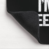 Tu so, als wäre ich ein Meerkat Kostüm Funny Hallo Mousepad (Ecke)