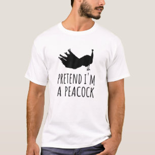 Tu so, als wäre ich ein Pfau - Niedliches, spukige T-Shirt