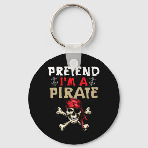 Tu so, als wäre ich ein Piratengeschenk - Funny Pi Schlüsselanhänger
